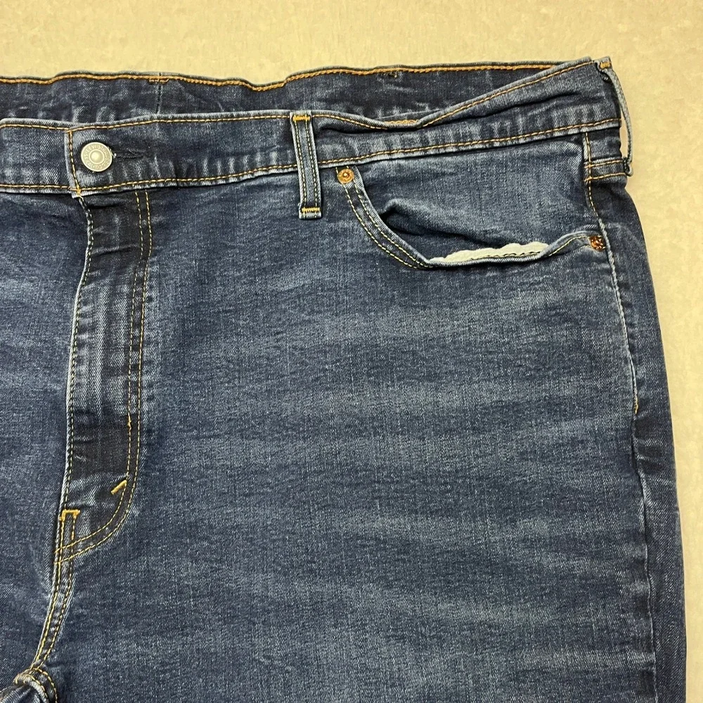 Levi's‎ Jeans Mens 50x30 Blue 541 Athletic Taper Dark Wash Stretch Denim 5354